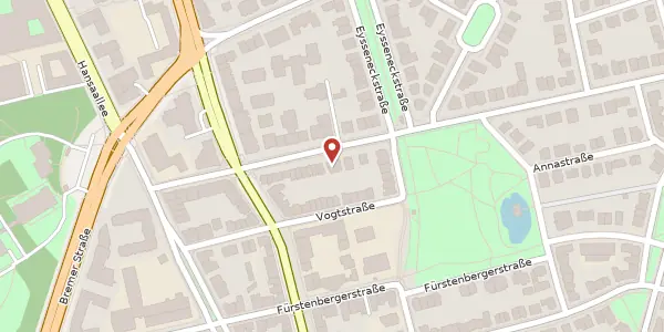 Karte der Umgebung von Holzhausenstr. 61, 60322 Frankfurt