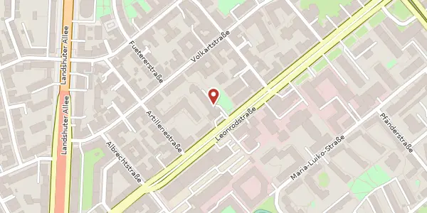 Karte der Umgebung von Leonrodstr. 55 a, 80636 München