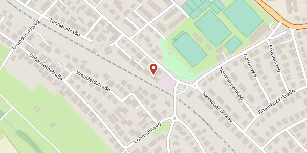 Karte der Umgebung von Waldstr. 4g, 65187 Wiesbaden