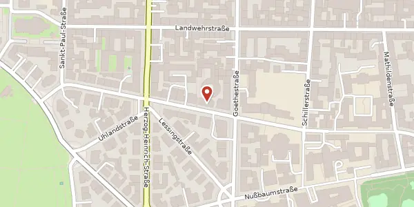 Karte der Umgebung von Pettenkoferstr. 22, 80336 München