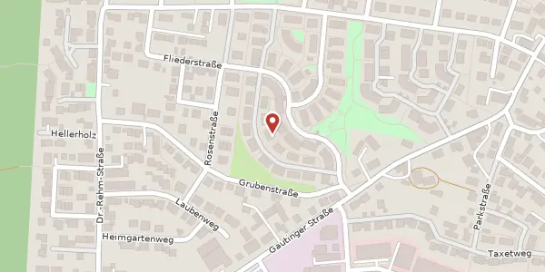 Karte der Umgebung von Klosterbogen 14, 82061 Neuried