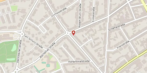 Karte der Umgebung von Mommsenstr. 130, 50935 Köln
