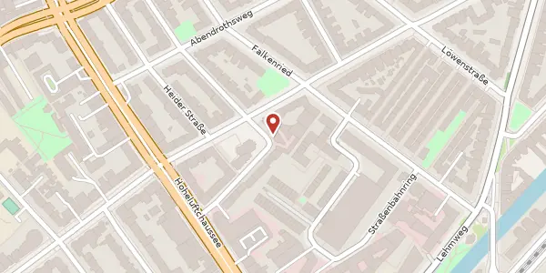 Karte der Umgebung von Neumünstersche Str. 14, 20251 Hamburg