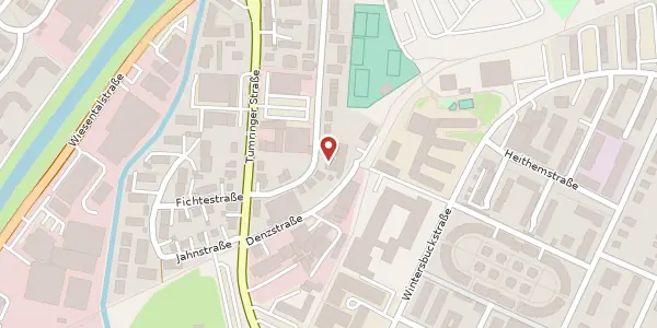 Karte der Umgebung von Arndtstraße 12, 79539 Lörrach