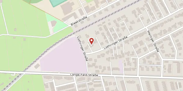 Karte der Umgebung von Lothringer Straße 54, 30559 Hannover