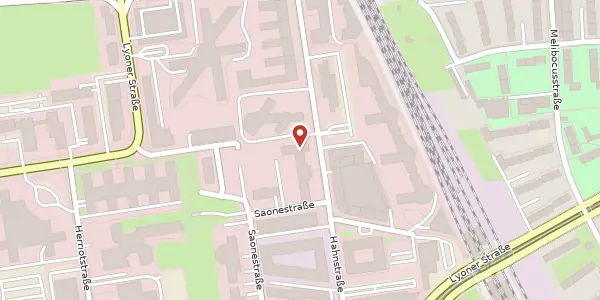 Karte der Umgebung von Hahnstr. 38, 60528 Frankfurt