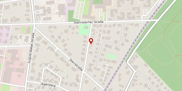 Karte der Umgebung von Rote-Kreuz-Straße 14, 14109 Berlin