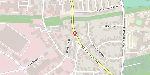 Karte der Umgebung von Bensberger Str. 222, 51469 Bergisch Gladbach