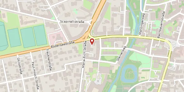 Karte der Umgebung von Bodenseestr. 27, 81241 München