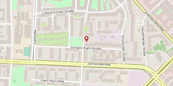 Karte der Umgebung von Wilhelm-Riehl-Str. 32, 80687 München