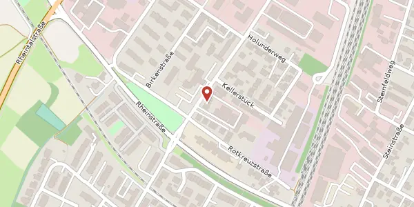 Karte der Umgebung von Erlenstraße 2, 77815 Bühl