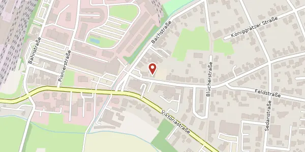 Karte der Umgebung von Dankerser Str. 5, 32423 Minden