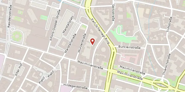 Karte der Umgebung von Herzog-Rudolf-Str. 3, 80539 München