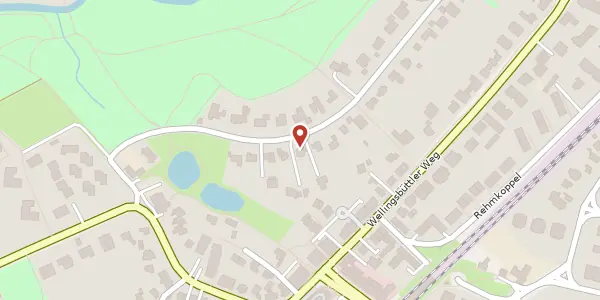 Karte der Umgebung von Friedrich-Kirsten Straße 14, 22391 Hamburg