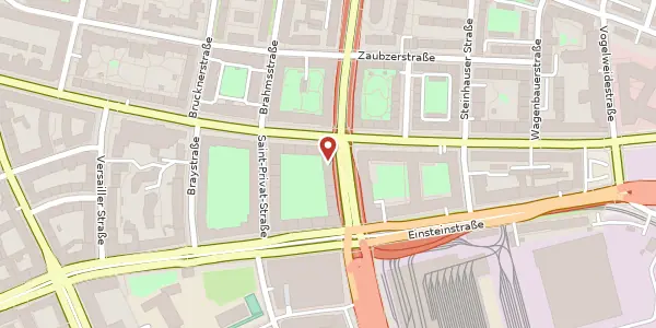 Karte der Umgebung von Leuchtenbergring 2, 81677 München