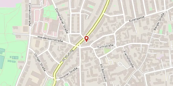 Karte der Umgebung von Seckbacher Landstr. 4, 60389 Frankfurt