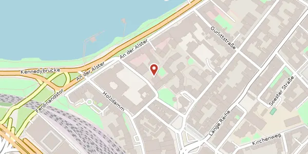 Karte der Umgebung von Alstertwiete 3, 20099 Hamburg