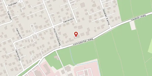 Karte der Umgebung von Volksdorfer Weg 213, 22393 Hamburg