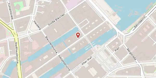 Karte der Umgebung von Neuer Wall 30, 20354 Hamburg