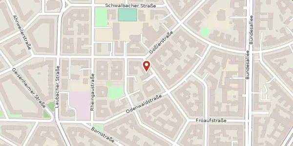 Karte der Umgebung von Blankenbergstraße 8, 12161 Berlin