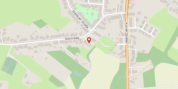 Karte der Umgebung von Stockweg 31a, 45481 Mülheim an der Ruhr