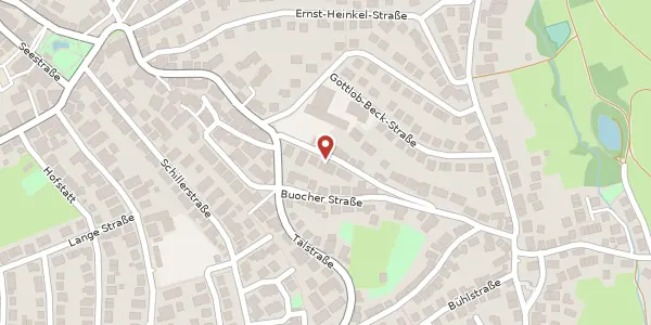Karte der Umgebung von Urbanstraße 8a, 71404 Korb