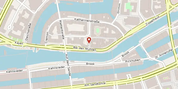 Karte der Umgebung von Reimerstwiete 17-18, 20457 Hamburg