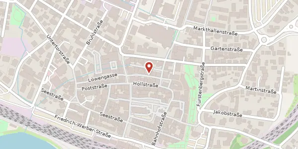 Karte der Umgebung von Löwengasse 10, 79315 Radolfzell