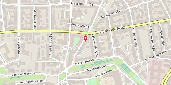 Karte der Umgebung von Maxfeldstr. 10a, 90409 Nürnberg