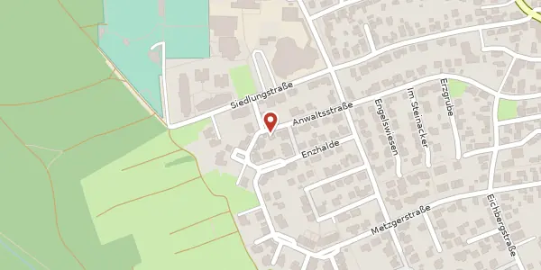 Karte der Umgebung von Anwaltsstr. 41, 75180 Pforzheim