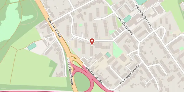 Karte der Umgebung von Peter-Richarz-Str. 24, 40229 Düsseldorf