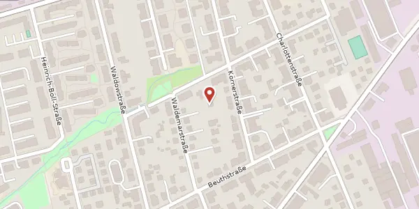 Karte der Umgebung von Waldemarstraße 32 B, 13156 Berlin