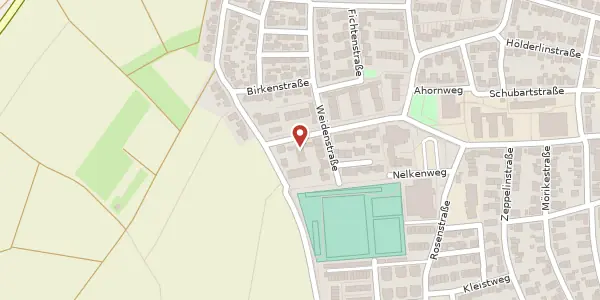 Karte der Umgebung von Blumenstraße 47, 71409 Schwaikheim