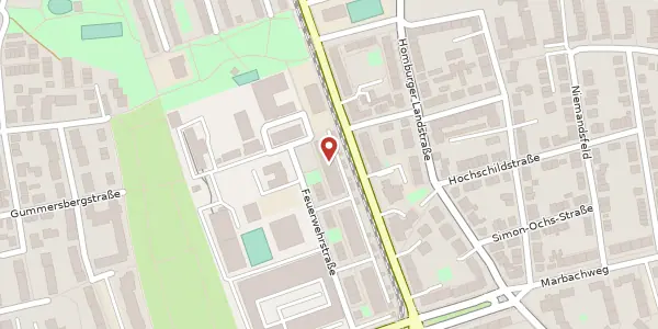 Karte der Umgebung von Feuerwehrstr. 50, 60435 Frankfurt