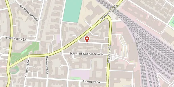 Karte der Umgebung von Senserstr. 8, 81371 München
