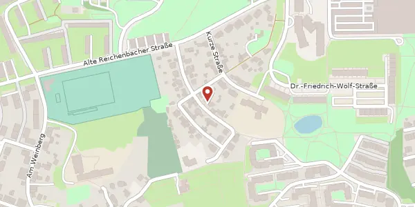 Karte der Umgebung von Löberingstraße 11, 08529 Plauen