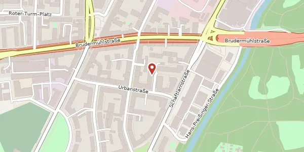 Karte der Umgebung von Schwaneckstr. 11, 81371 München
