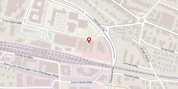 Karte der Umgebung von Basler Str. 5, 61352 Bad Homburg