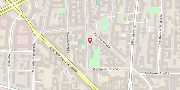 Karte der Umgebung von Sigmaringer Straße 5 A, 10713 Berlin