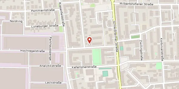 Karte der Umgebung von Bischof-Adalbert-Str. 8, 80809 München