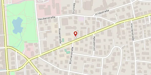 Karte der Umgebung von Bierstadter Str. 16, 65189 Wiesbaden