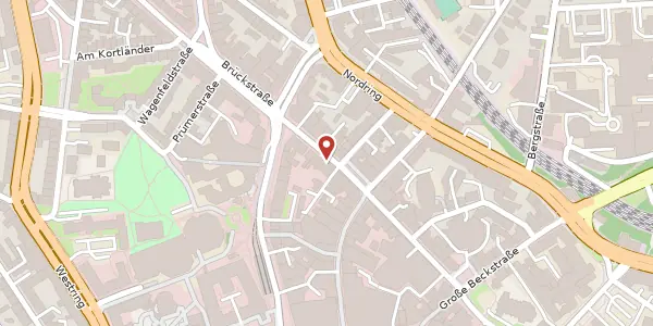 Karte der Umgebung von Brückstr. 33, 44787 Bochum