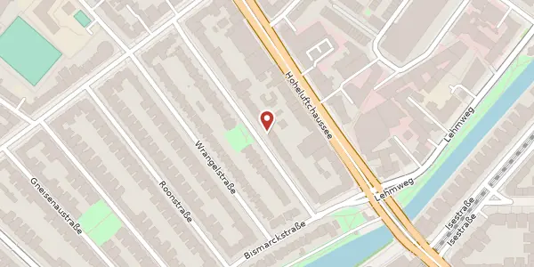 Karte der Umgebung von Moltkestraße 27, 20253 Hamburg