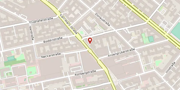 Karte der Umgebung von Karl-Marx-Straße 89, 12043 Berlin