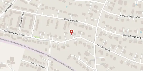 Karte der Umgebung von Kronprinzenstraße 10, 22609 Hamburg