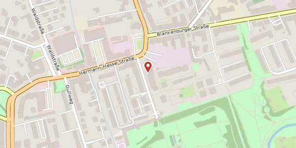 Karte der Umgebung von Dietzgenstraße 10, 13156 Berlin