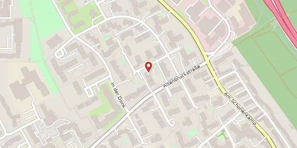 Karte der Umgebung von Döberitzer Str. 4, 40599 Düsseldorf