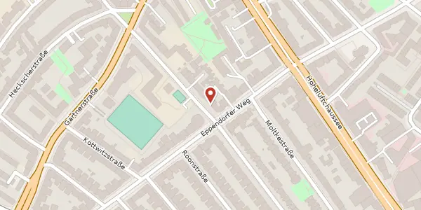 Karte der Umgebung von Wrangelstr. 63, 20253 Hamburg