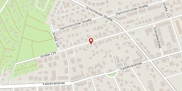 Karte der Umgebung von Kirchstraße 55, 13158 Berlin