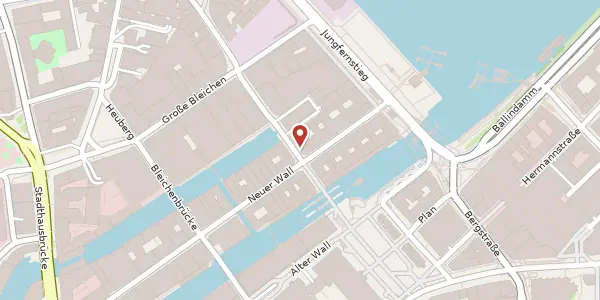 Karte der Umgebung von Poststraße 2-4, 20354 Hamburg